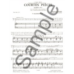 Fran&ccedil;ois Dupin: Courtes Pi&egrave;ces Vol.2 (Percussion(s) & Piano)