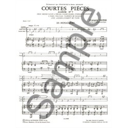 Fran&ccedil;ois Dupin: Courtes Pi&egrave;ces Vol.7 (Percussion(s) & Piano)