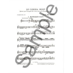 Pierre Max Dubois: Le Cinma muet (Quartet-Brass)