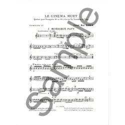 Pierre Max Dubois: Le Cinma muet (Quartet-Brass)