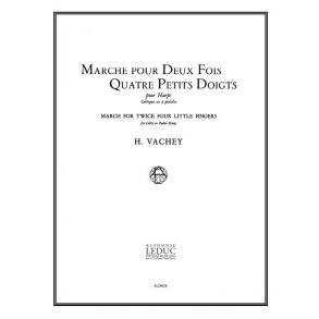 Henri Vachey: Marche pour 2 fois 4 petits Doigts (Harp solo)