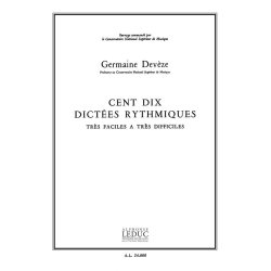 Deveze 110 Dictees Rythmiques Teaching Material Book