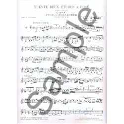 32 &eacute;tudes d'apr&egrave;s Ferling pour clarinette