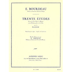 E. Bourdeau: 30 Etudes (Bassoon solo)