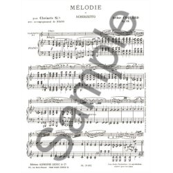 Arthur Coquard: M&eacute;lodie Et Scherzetto Op.68 (Clarinet)