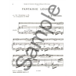 B.M. Colomer: Fantaisie-L&eacute;gende (Horn & Piano)