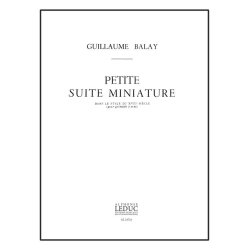 Guillaume Balay: Petite Suite miniature dans le Style du 18&egrave;me Si&egrave;cle (Quintet-Wind)