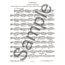 H. Chavanne: 25 Etudes de Virtuosit&eacute; (Trumpet solo)