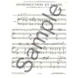 Joseph Edouard Barat: Introduction Et Dance (Saxhorn And Piano)