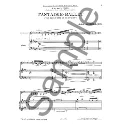 Jules Mazellier: Fantaisie-Ballet