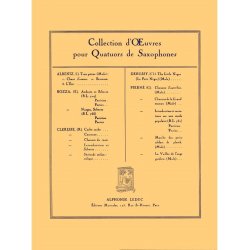 Robert Cl&eacute;risse: Cache-Cache (Saxophones 4)