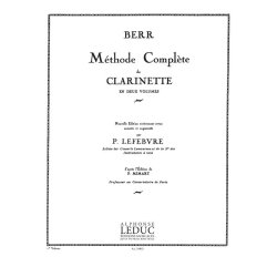 Friedrich Berr: M&eacute;thode Vol.1 (Clarinet solo)
