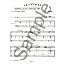 Philippe Gaubert: 2 Pi&egrave;ces No.2: Allegretto (Clarinet & Piano)