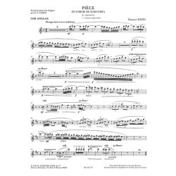 Maurice Ravel: Pi&egrave;ce en Forme de Haba&ntilde;era (Oboe & Piano)