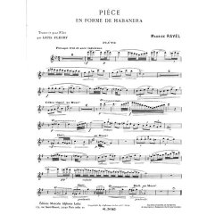 Maurice Ravel: Pi&egrave;ce en Forme de Haba&ntilde;era