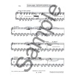 Jacques Ibert: Bajo la mesa (Piano solo)