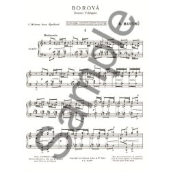 Bohuslav Martinu: Borova H195 (Piano solo)