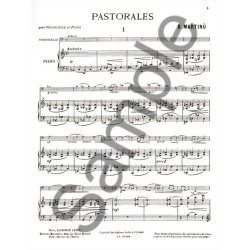 Bohuslav Martinu: Six Pastorales (Cello And Piano)