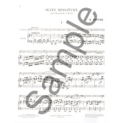 Bohuslav Martinu: Suite miniature H192