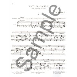 Bohuslav Martinu: Suite miniature H192