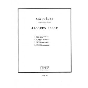 Jacques Ibert: Matin sur l'Eau (Harp solo)