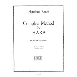Renie Henriette Methode De Harpe Volume 2 Harp Book English