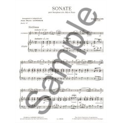 Georg Philipp Telemann: Sonata In C Minor (Alto Saxophone/Piano)