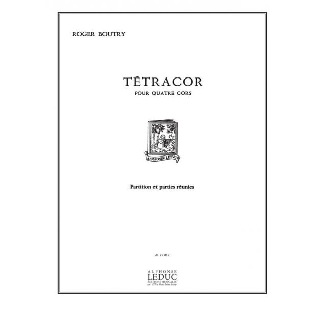 Roger Boutry: T&eacute;tracor (Horns 4)