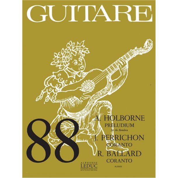 Various Composers: Holborne, Perrichon & Ballard (coll. Guitare No.88) (Guitar solo)