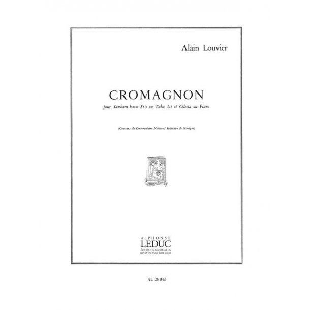 Alain Louvier: Cromagnon (Tuba & Piano)