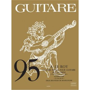 Adrien le Roy: 4 Pièces (coll. Guitare No.95) (Guitar solo)