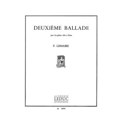 F&eacute;lix Lemaire: Ballade No.2 (Saxophone-Alto & Piano)
