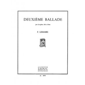 Félix Lemaire: Ballade No.2 (Saxophone-Alto & Piano)