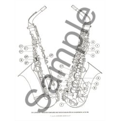 Jean-Marie Londeix: Tablature des Doigt&eacute;s compar&eacute;s des Notes sur-aigu&euml;s (Saxophone solo)