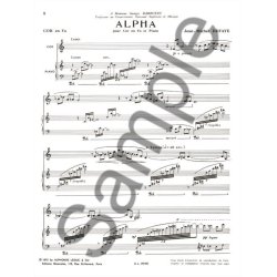 Jean Michel Defaye: Alpha (Horn & Piano)