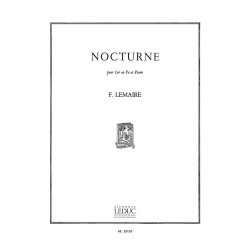 F&eacute;lix Lemaire: Nocturne (Horn & Piano)
