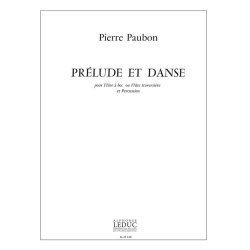 Pierre Paubon: Pr&eacute;lude et Danse (Flute & Percussion)
