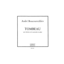 Andr&eacute; Boucourechliev: Tombeau (Clarinet & Percussion)