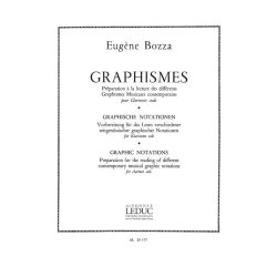 Eug&egrave;ne Bozza: Graphismes (Clarinet solo)