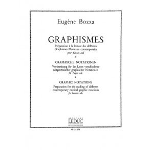 Eugène Bozza: Graphismes (Bassoon solo)