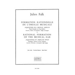 Falk Formation Rationnelle L'oreille Musicale Vol 2 Neuviemes Maj Bk