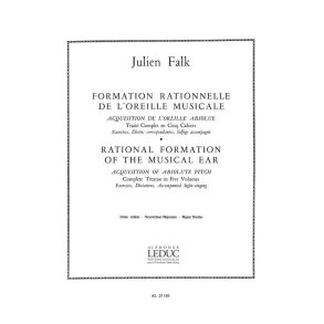 Falk Formation Rationnelle L'oreille Musicale Vol 2 Neuviemes Maj Bk