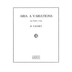 Henri Vachey: Aria a Variations (Oboe & Piano)