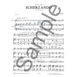 Pierre Vibert: Scherzando (Flute & Piano)