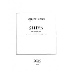 Eugène Bozza: Shiva (Bassoon & Piano)