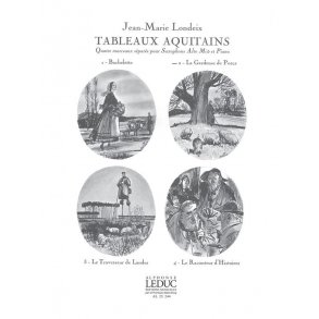 Jean-Marie Londeix: Tableaux aquitains No.2: Le Gardeuse de Porcs (Saxophone-Alto & Piano)
