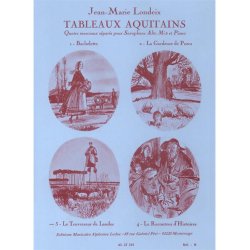 Jean-Marie Londeix: Tableaux aquitains No.3: Le Traverseur de Lande (Saxophone-Alto & Piano)