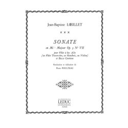 Jean-Baptiste Loeillet de Gand: Sonate Op.3, No.7 in E flat major (Flute & Continuo)