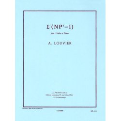 Alain Louvier: Sigma (Violin & Piano)