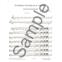 Thibaud Technique Nouvelle De La Trompette Trumpet Book French
